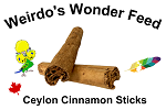 Ceylon Cinnamon Sticks - 2oz - Weirdo's Wonder Feeds